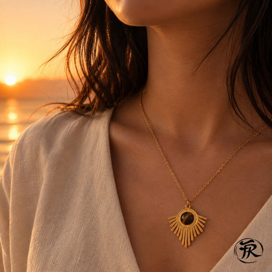 Collier Œil de Tigre : Confiance et Protection