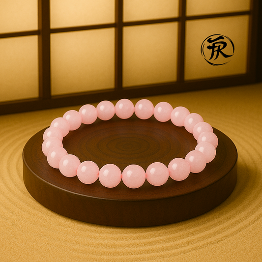 Bracelet Quartz Rose Amour et Guérison Emotionnelle