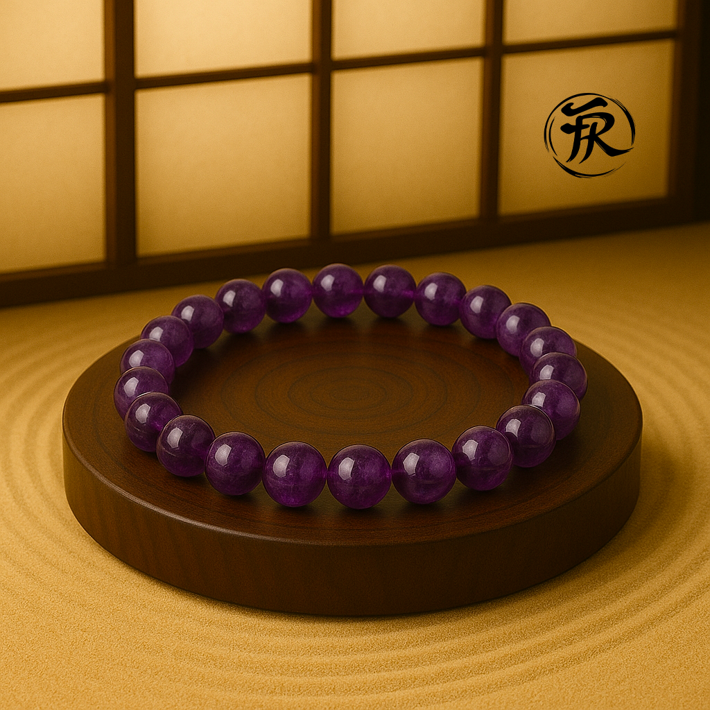 Bracelet Améthyste Relaxation et Tempérance