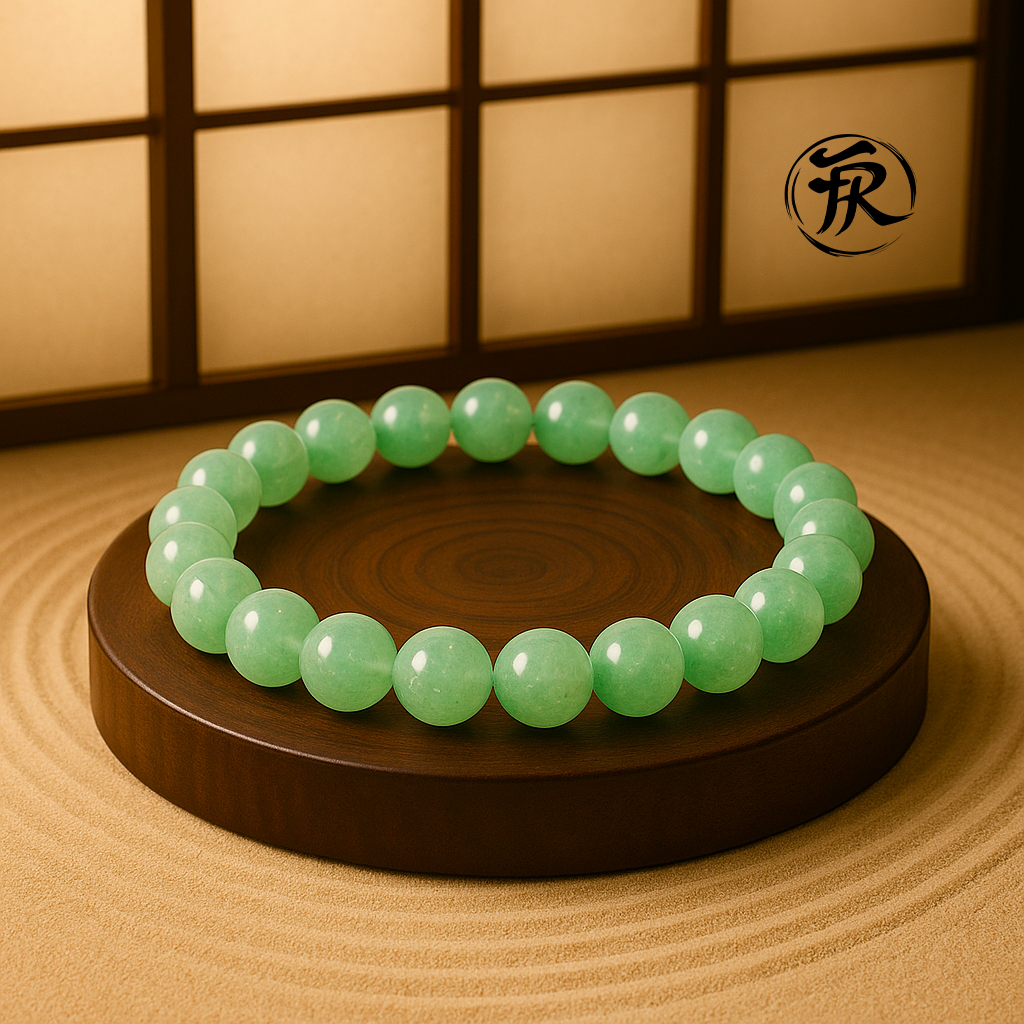Bracelet Aventurine Verte Chance et Sérénité