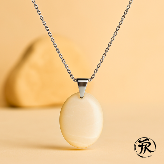 Collier pendentif Pierre de Lune Intuition et Féminité
