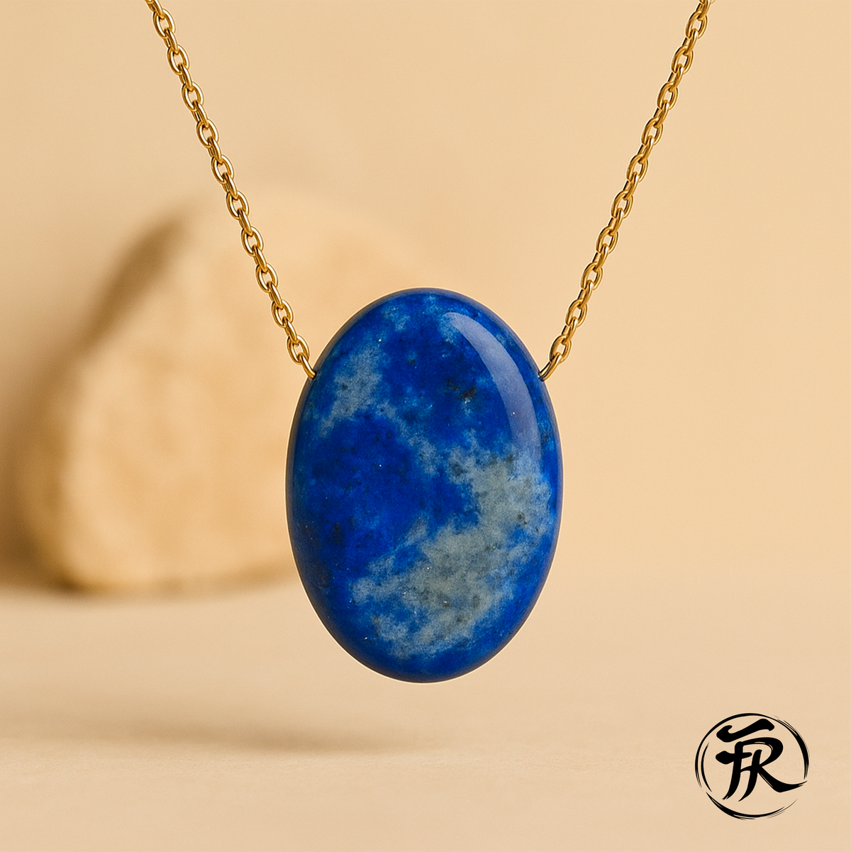 Collier pendentif Lapis-Lazuli Communication et Affirmation de Soi